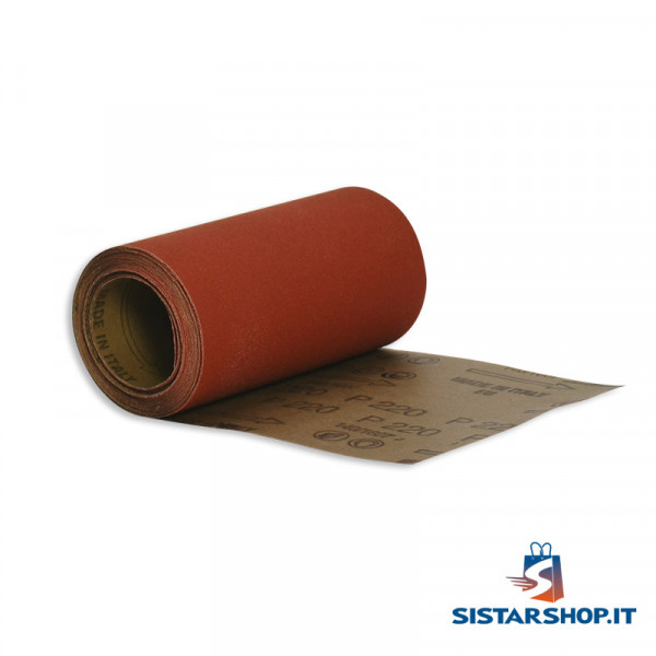 Sistar Eshop  Rotolo di Carta Abrasiva - 115 mm x 50 m