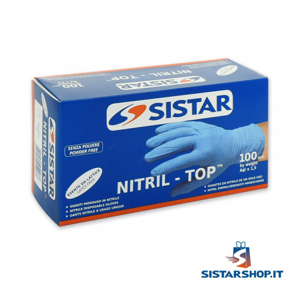 Guanti Nitril Top - Scatola da 100 pz