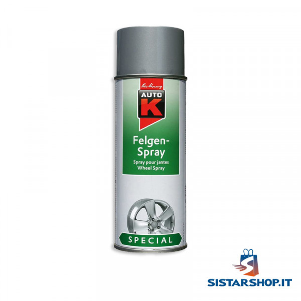 Auto K  Spray per Protezione ed Abbellimento Cerchioni Auto