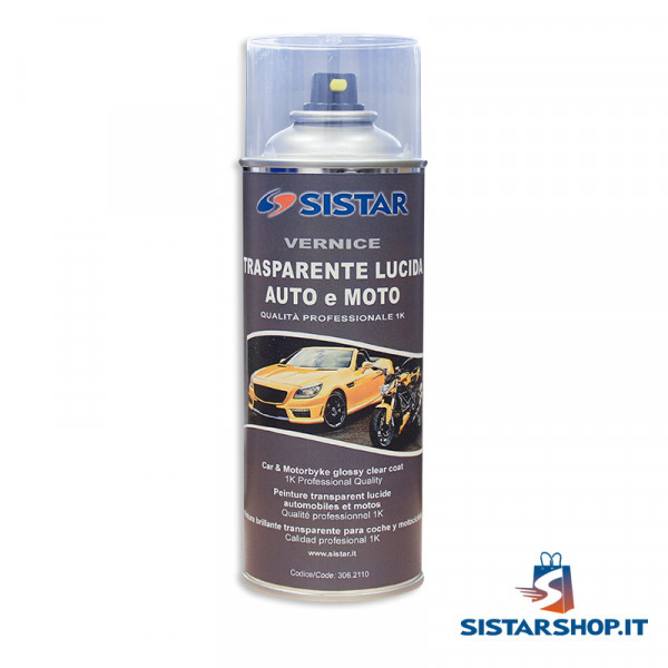 Sistar eshop  Vernice Spray Trasparente - Carrozzeria Auto