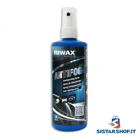 Anti fog Riwax Antiappante per parabrezza auto, visiere dei cashi ed occhiali