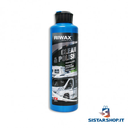 clean polish riwax pulizia e lucidatura carrozzeria camper