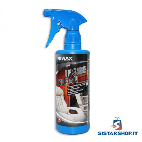 inside clean riwax spray detergente per pulizia interni camper